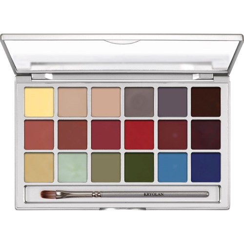 Kryolan Supracolor Colouring Vision - 18 Colour Palette - High pigment makeup - Picture 3 of 10