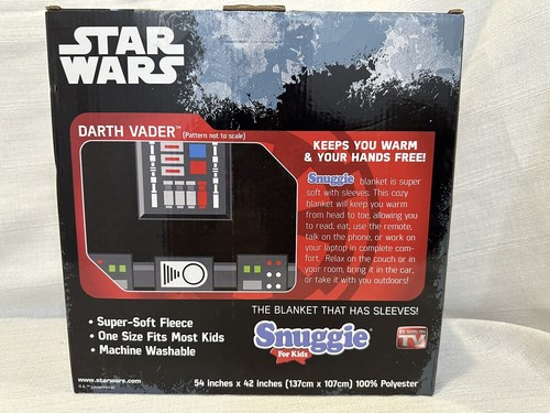 Stars Wars Darth Vader Super Soft Kids Blanket Comforter Snuggie NEW in BOX - Picture 4 of 5