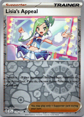 Pokémon TCG: Lisia's Appeal - 179/191 - Reverse Holo - Surging
