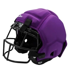 Guardian Cap 2.0 - Soft-Shell Helmet Cover for Football and Lacrosse, Purple XT