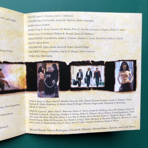 Robert Rodriguez's ONCE UPON A TIME IN MEXICO Soundtrack CD Antonio Banderas NM - Picture 11 of 12