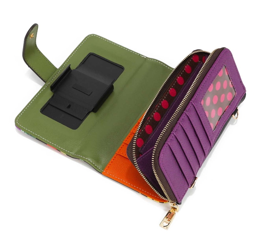 Funda y billetera para teléfono Flowers - Imagen 4 de 9
