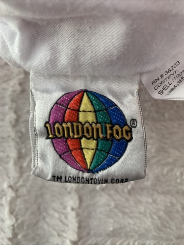 Rare VINTAGE LONDON FOG Girl Small Color Block Track Pants 80s 90s Vaporwave N6 - Picture 2 of 12