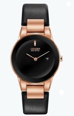 未使用 Citizen Eco-Drive GA1058-59Q Gold Axiom - Ladies Eco-Drive GA1058-59Q Diamond Accent Date