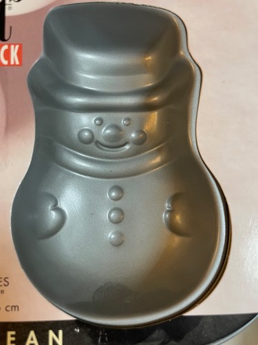 Baker's Secret Ekco Mini Schneemann 6 Formen Kuchenform NEU - Bild 3 von 7