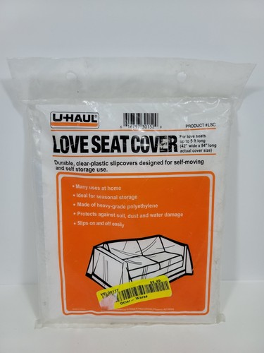 U-Haul ~ Liebessitzbezug ~ 94"" L x 42"" W ~ passt Liebessitze bis 5' ~ versiegelt