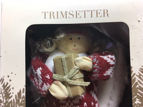 TRIMSETTER by DILLARDS - ORNAMENTO NATALIZIO - 9 POLLICI (NUOVO CON SCATOLA) - Foto 6 di 7