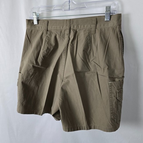 Pantalones Cortos Columbia Cargo Para Mujer M Caqui Marrón 100% Algodón - Imagen 10 de 11