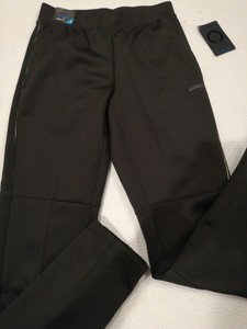 Skora Men's Black Jogger Circular Knit Pants Zip Pocket ...