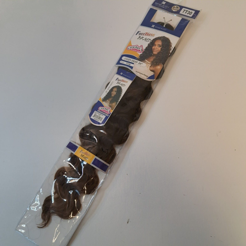 Freetress Bulk Synthetic Hair Braid Cozy Deep 20" Color TT30 Shake-N-Go Crochet - Picture 2 of 4