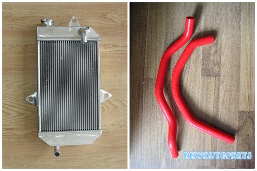 Yellow Aluminum Radiator & Hose For ATV YAMAHA banshee YFZ350 YFZ 350 oversized - Bild 4 von 9