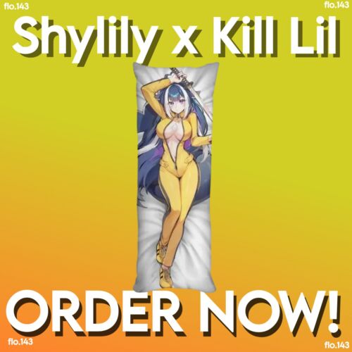 Gamersupps Waifu Cups Shylily - Kill Lil - Dakimakura Pillow Case IN HAND
