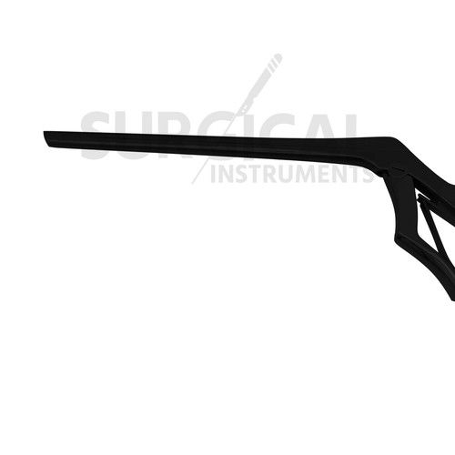 Kerrison Rongeur Black color 6" Shaft 5mm 45° Up Bite Stainless German Grade - Picture 5 of 9
