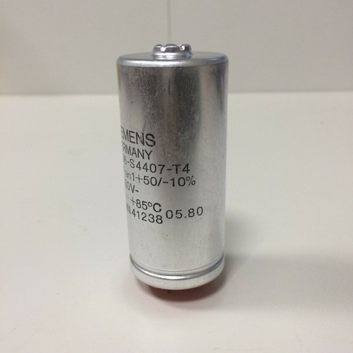 10 PZ. SIEMENS CONDENSATORE ELETTROLITICO 400 MICROF MFD 350 NUOVO OLD - Picture 2 of 7