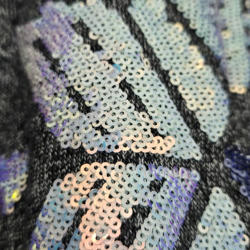 Pink Victoria's Secret Oversize-Top Weihnachten Pailletten Schneeflocke Damen Gr. L  - Bild 17 von 19