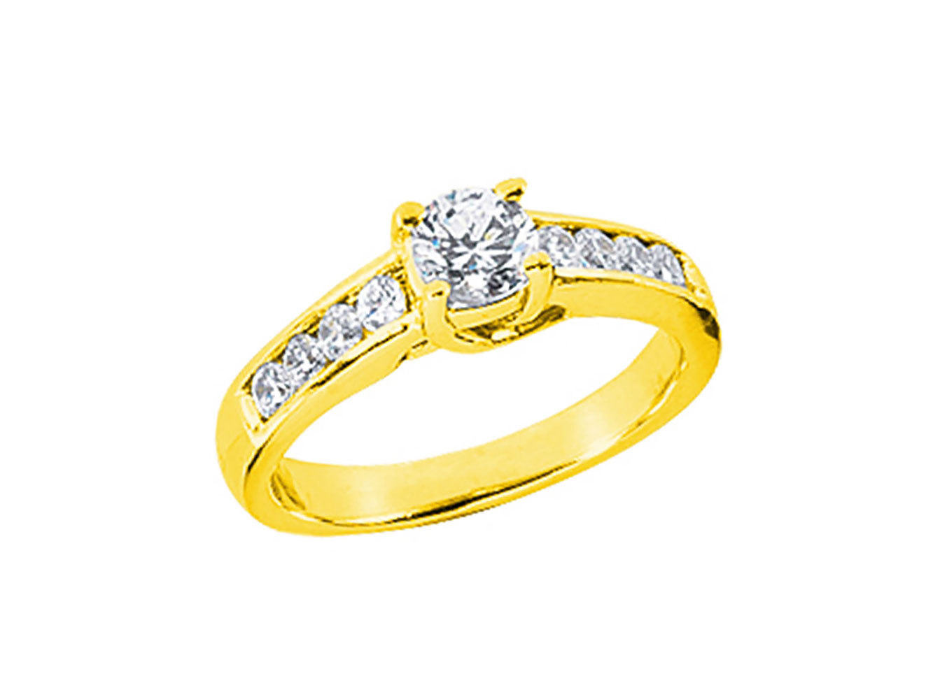 Genuine 1.00Ct Round Cut Diamond Trellis Engagement Ring Solid 10k gold KL I1 Genuine 1.00Ct Round Cut Diamond Trellis Engagement Ring Solid 10k gold KL I1