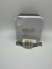 Relic By Fossil ZR34270 Womens Silver Quartz Analog Casual Wristwatch