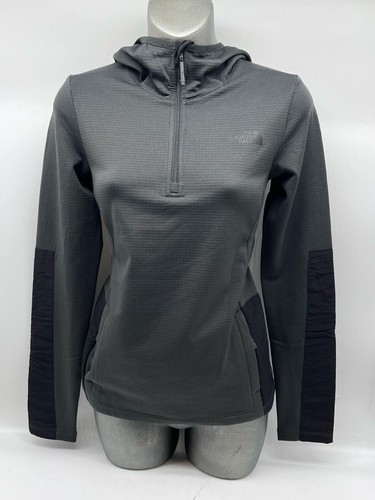 The North Face Maglione Donna Wayroute Felpa con Cappuccio Grigio Asfalto - XSMALL PU1120 - Foto 1 di 9