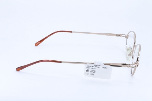 Legacy WM7000 Taupe Oval Women Full Rim 52-17-135 Eyeglasses Frames - Picture 4 of 6