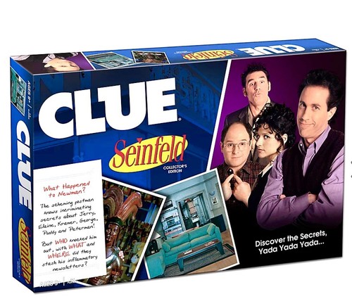 Clue Seinfeld Board Game Collectors Edition Factory Sealed New Fun Game Sale - Picture 1 of 2