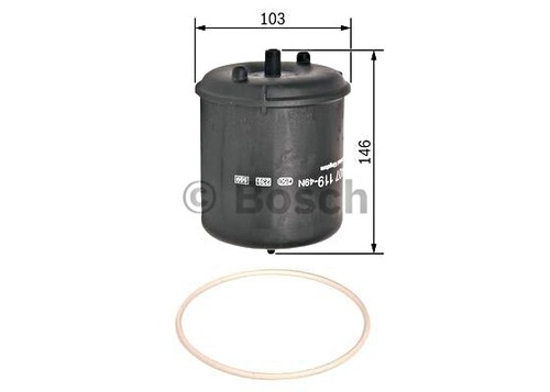 BOSCH Oil Filter Fits DAF Cf 85 Xf 105 95 TEMSA Safir Plus 02-13 F026407119 - Picture 6 of 6