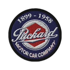 1899 - 1958 Packard Motor Car Company Logo Retro Custom Embroidered Patch 3″