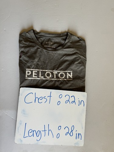 Rhone X Peloton Men’s Large Gray Longsleeve Athletic Crew Neck Shirt No Flaws - Picture 4 of 9