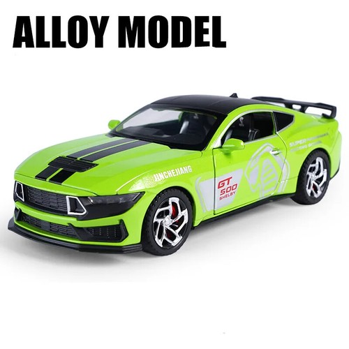 1:32 Mustang Shelby GT500 Alu Sportwagen Modell Diecast Rennwagen Fahrzeuge Spielzeug - Bild 27 von 27