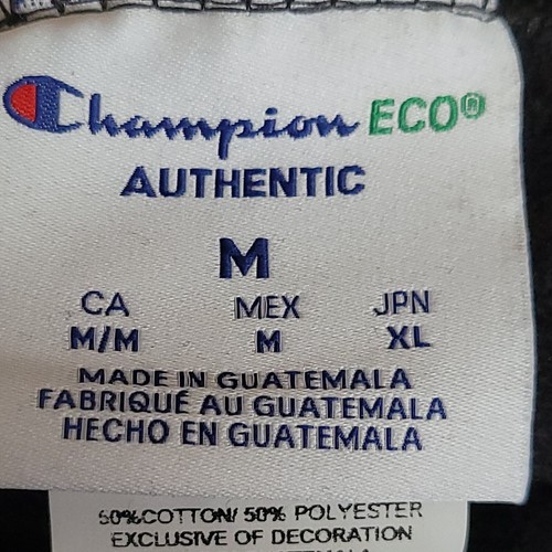 Champion Men's Powerblend Fleece Hoodie, C Logo on sleeve - Picture 5 of 12