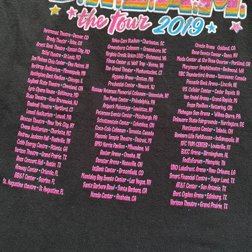 JoJo Siwa Girls Chest Approx. 19'' Dream Tour 2019 Double Sided Graphic Tee AR - Picture 10 of 12