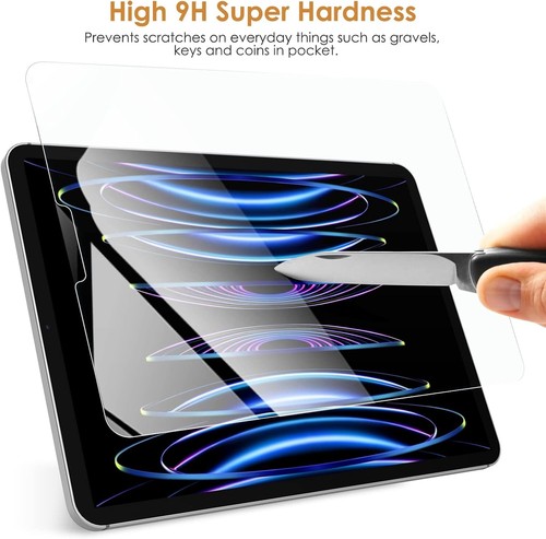 2PCS Glass Screen Protector for iPad Pro 11 inch 2022/2021/2020 4th/3rd/2nd Gen - Picture 5 of 5