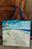 Tj Maxx Beach Lighthouse Oceanfront Chair Reusable Shopping Tote Set Of 5 Bags Tj Maxx Beach Lighthouse Oceanfront Chair Reusable Shopping Tote Set Of 5 Bags