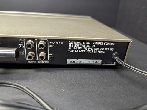 Technics ST-8077 AM/FM Stereo Tuner - TESTED - Great ! - Picture 13 of 17