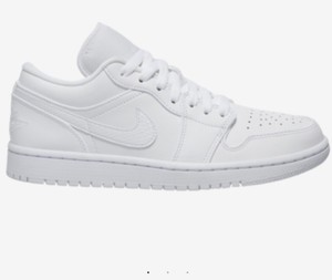 jordan 1 low triple white womens