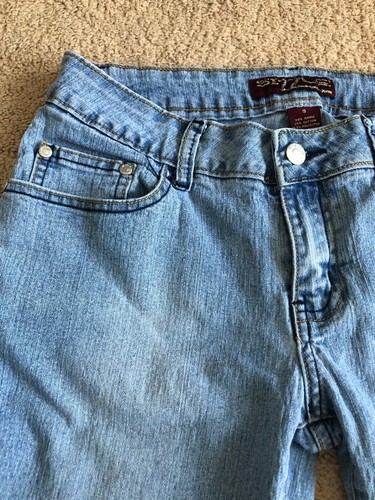 Sizzle Denim Jeans Capri Girls Juniors Size 9 - Picture 8 of 12