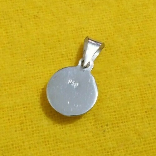 Colgante peruano en plata 950 con piedra de ónix - Imagen 11 de 12