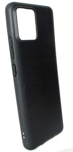 Dark Case Silikon TPU Handy Cover Hülle Schutz Schwarz für Motorola Moto G72 - Picture 8 of 11