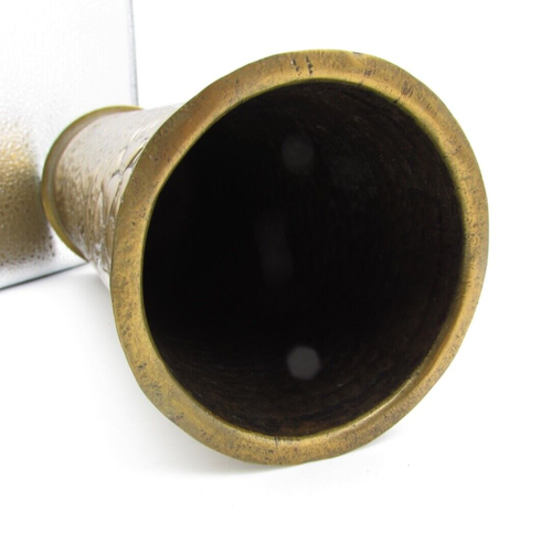 Original WWI Imperial Prussian German 90mm Shell Peronne France trench Art 1915 - Picture 13 of 14