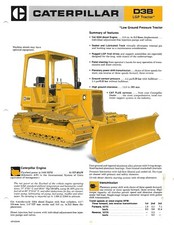 Equipment Brochure - Caterpillar - D3B LGP - Crawler Tractor - c1984 (E6897)