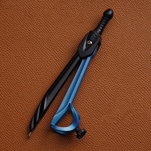 LeatherCraft spacing marking gauge Can Hold Pen Line Drawin ruler Compasses Tool - Picture 5 of 9