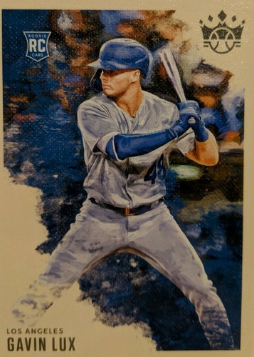 Gavin Lux RC 2020 Diamond Kings Los Angeles Dodgers / Top Prospekt Rookie Card - Bild 3 von 3