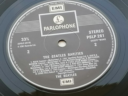 THE BEATLES 1979 UK LP RARITIES NOT FOR SALE 1986 PRESS RENTING LABELS - Imagen 11 de 15
