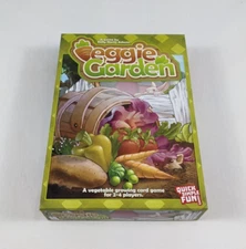 VEGGIE GARDEN Board Game W/ EXPANSION Used COMPLETE Quick Simple Fun 2017
