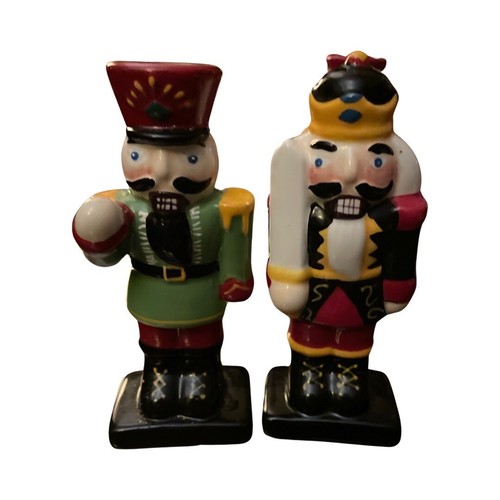 World Market Holiday Passport Nutcracker Salt & Pepper Shakers - 2 Sets - Picture 10 of 18