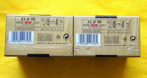 10x MAXELL XL II 90 cintas de casete 1994 + embalaje original + sellado + en dos paquetes de 5 + - Imagen 5 de 6