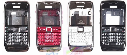 new metal replace bezel body housing cover casing keyboard for nokia e71