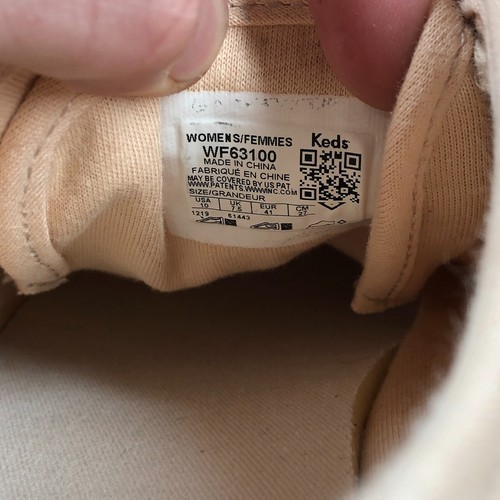 Keds Schuhe Damen 10 Triple Decker Plateau Sneaker Biene Fuchs orange pink Canvas - Bild 7 von 11