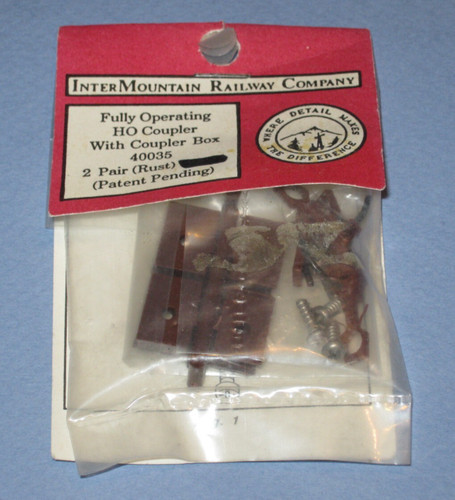 InterMountain HO #40035, conjunto de acoplador - óxido (2 pares) | Zustand: New