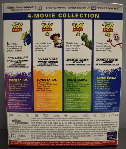 Toy Story: 4-Movie Collection (Blu-ray) - Picture 2 of 4
