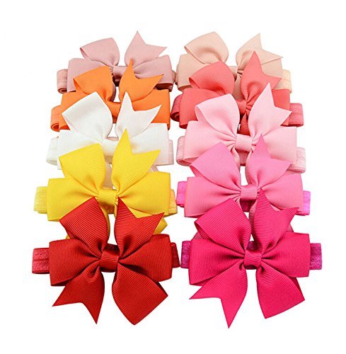 20 Pièces Bébé Fille Élastique Noeud Cheveux Serretête Noeud Bandeau par bestim incuk afficher le titre d'origine 20 Pièces Bébé Fille Élastique Noeud Cheveux Serretête Noeud Bandeau par bestim incuk afficher le titre d'origine